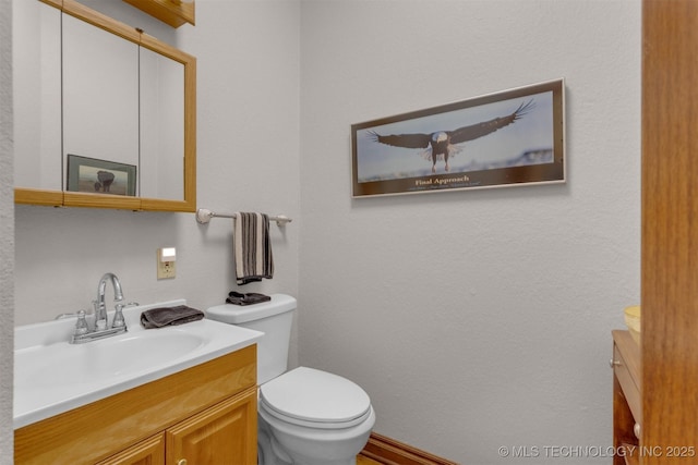2667 Duguid Ln, Kingston, OK 73439 - bathroom with toilet and vanity