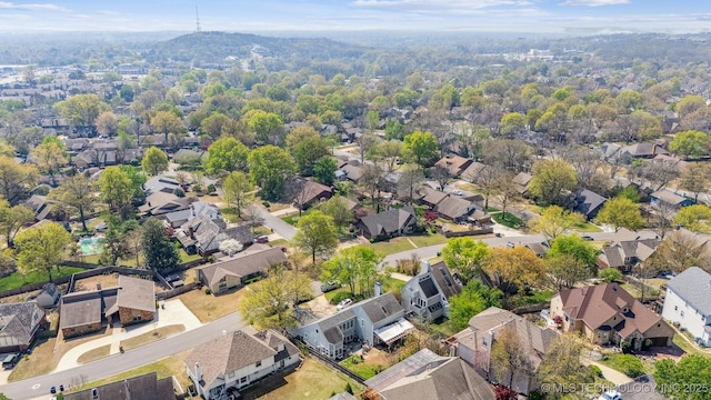 6109 E 77th St, Tulsa, OK 74136 - aerial view of residential area