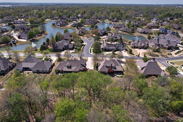 7505 S 4th St, Broken Arrow, OK 74011 - view of property location featuring nearby suburban area and a large body of water