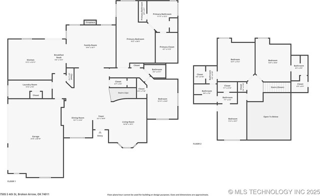 7505 S 4th St, Broken Arrow, OK 74011 - property floor plan