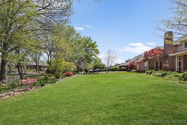 7505 S 4th St, Broken Arrow, OK 74011 - view of grassy yard