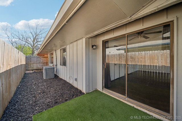 11024 E 15th St, Tulsa, OK 74128 - exterior space with central AC unit