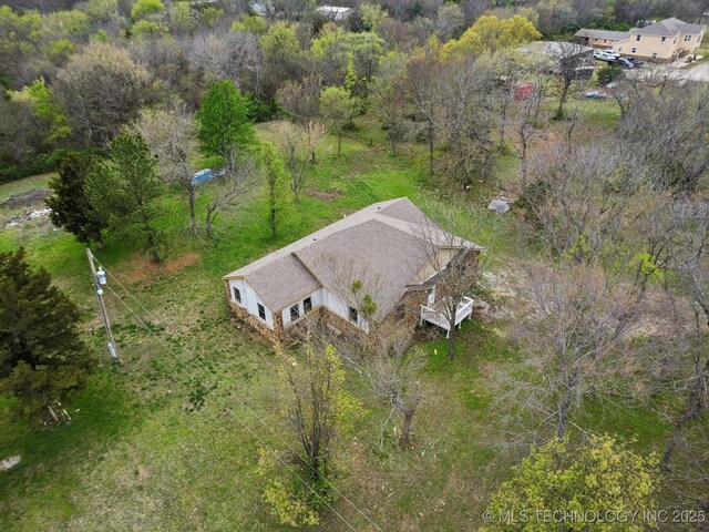 15338 S Brewster Rd, Mounds, OK 74047 - aerial view