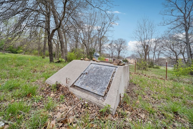 15338 S Brewster Rd, Mounds, OK 74047 - view of entry to storm shelter