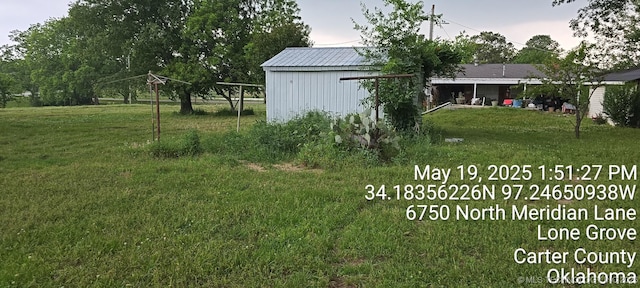 6750 Meridian Rd, Ardmore, OK 73401 - view of green lawn