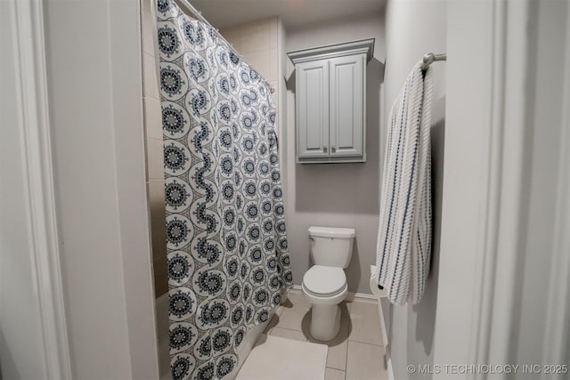 5716 W Austin St, Broken Arrow, OK 74011 - full bath featuring tile patterned floors and a shower with shower curtain