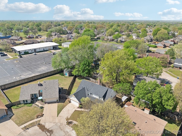 birds eye view of property featuring a residential view