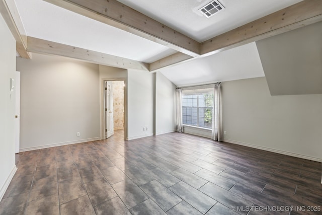 10126 S Granite Ave, Tulsa, OK 74137 - empty room with beam ceiling and baseboards