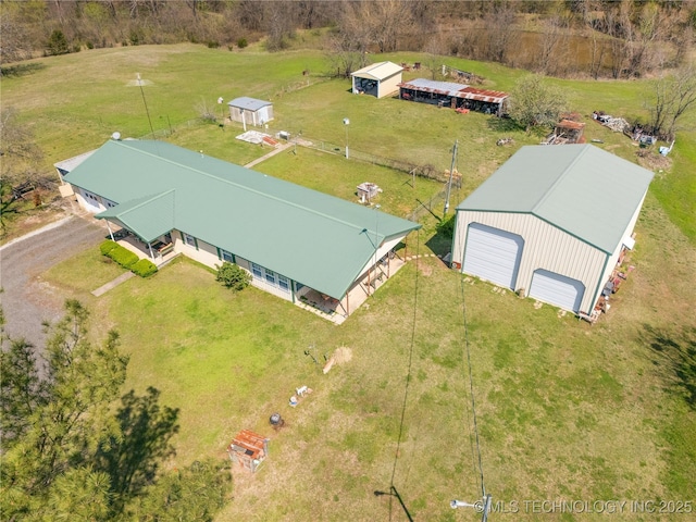 drone / aerial view
