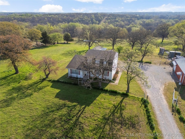 14531 S 107th W Ave, Sapulpa, OK 74066 - aerial view with a rural view