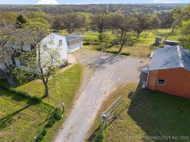 14531 S 107th W Ave, Sapulpa, OK 74066 - birds eye view of property