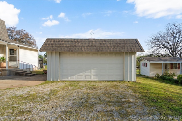 14531 S 107th W Ave, Sapulpa, OK 74066 - view of detached garage