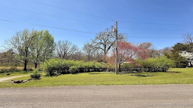 84936 S 4612th Rd, Stilwell, OK 74960 - view of asphalt street