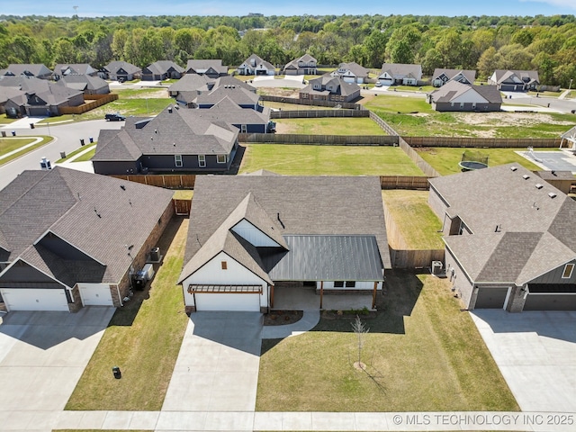 2916 S 8th St, Broken Arrow, OK 74012 - aerial perspective of suburban area