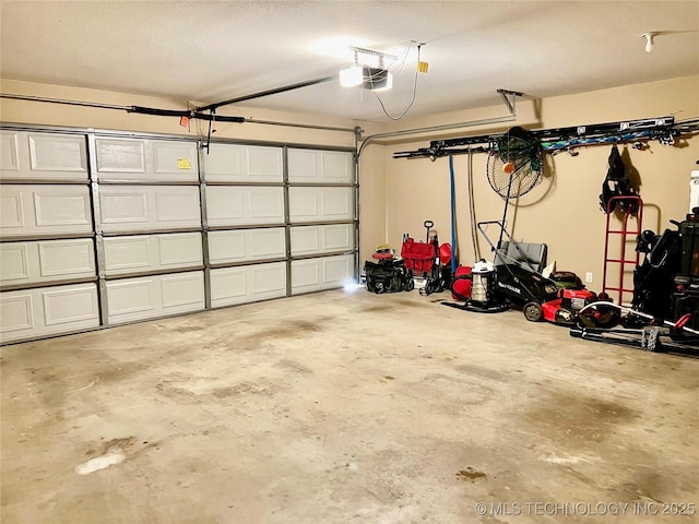 2516 Stage Coach Ave, Durant, OK 74701 - garage featuring a garage door opener