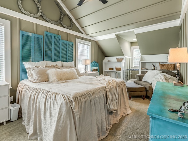 263 Eagles Nest Path, Stigler, OK 74462 - bedroom with lofted ceiling and carpet