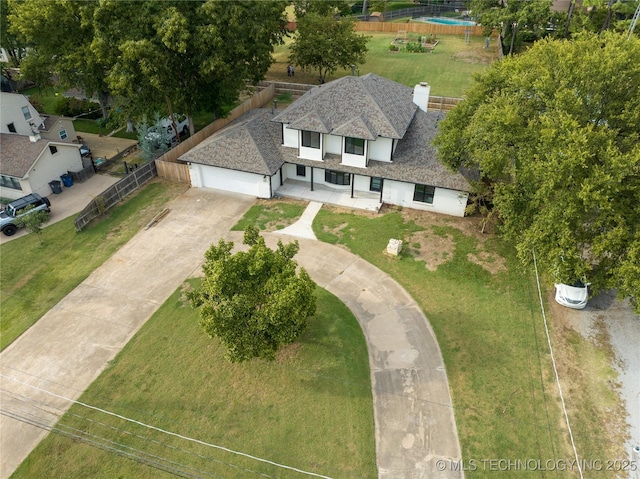 bird's eye view