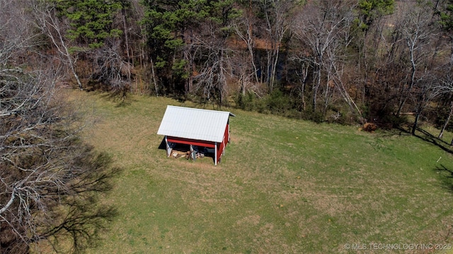 drone / aerial view