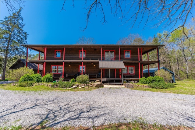 view of property