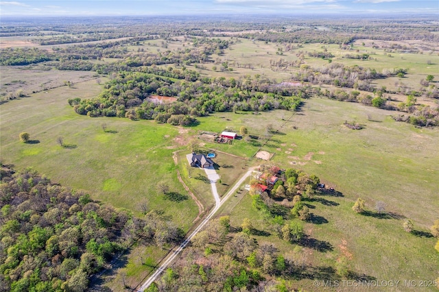 369102 E 960 Road, Road, OK 74833 - drone / aerial view with a rural view