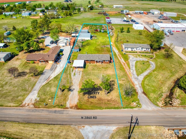 22526 N 2860th Rd, Kingfisher, OK 73750 - aerial view