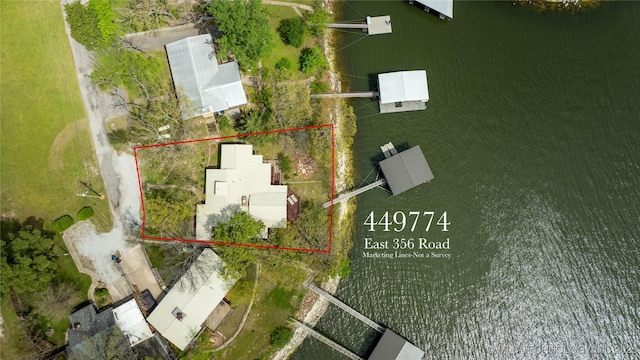 449774 E 356th Rd, Afton, OK 74331 - aerial view
