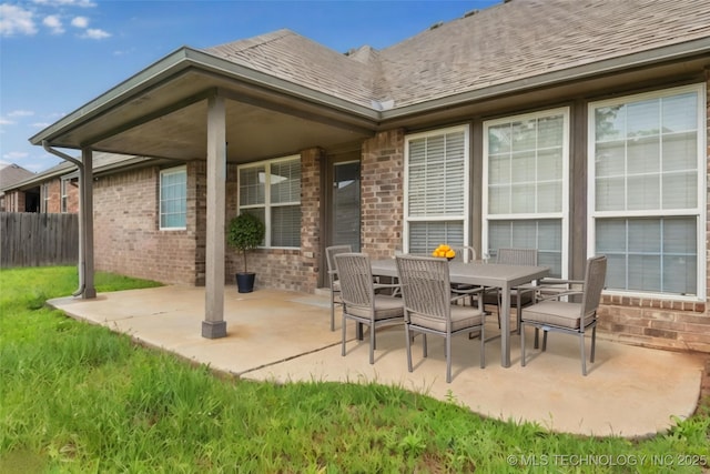 1809 E Montgomery St, Broken Arrow, OK 74012 - view of patio