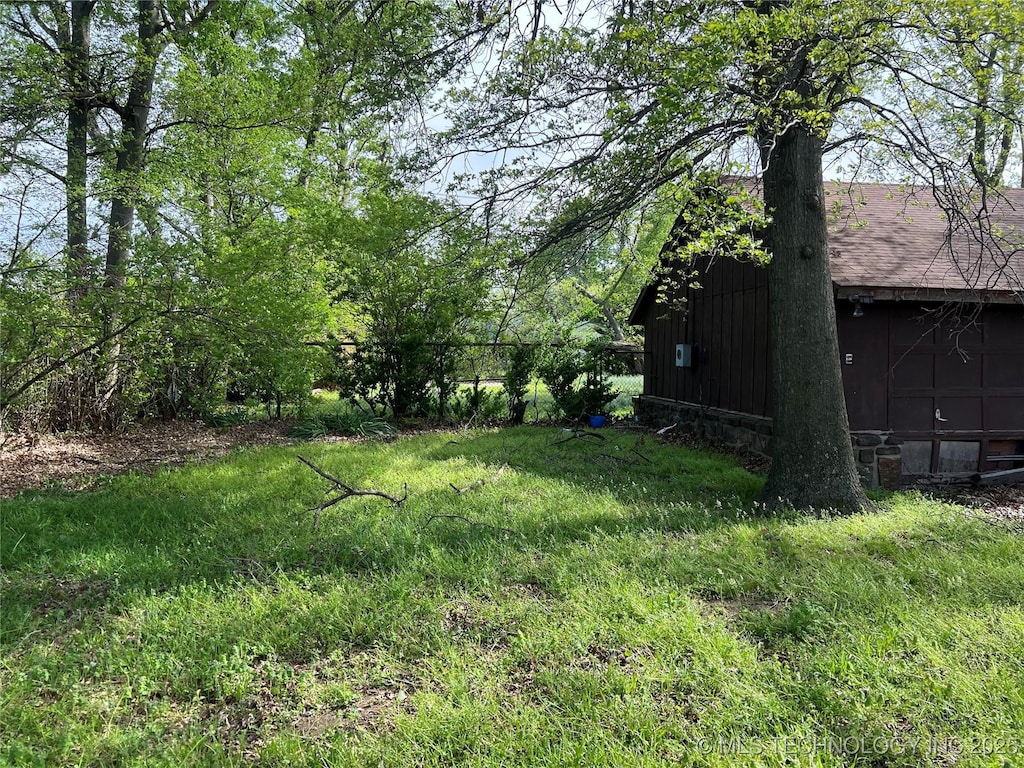 view of yard