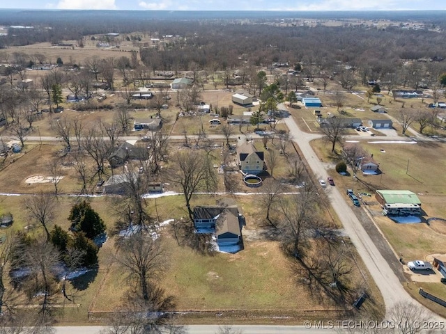 drone / aerial view
