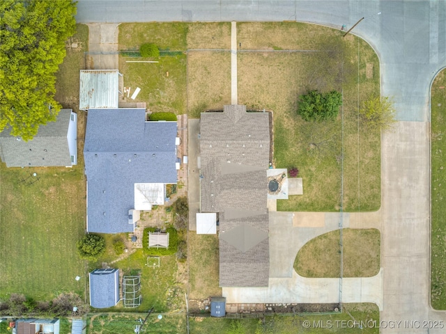 drone / aerial view