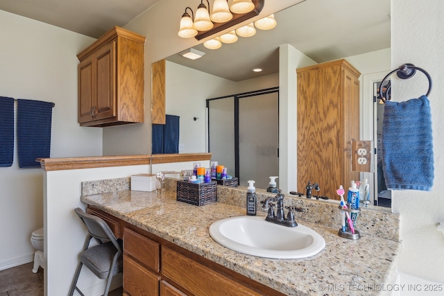 6199 E 144th St N, Collinsville, OK 74021 - bathroom featuring vanity and a whirlpool tub