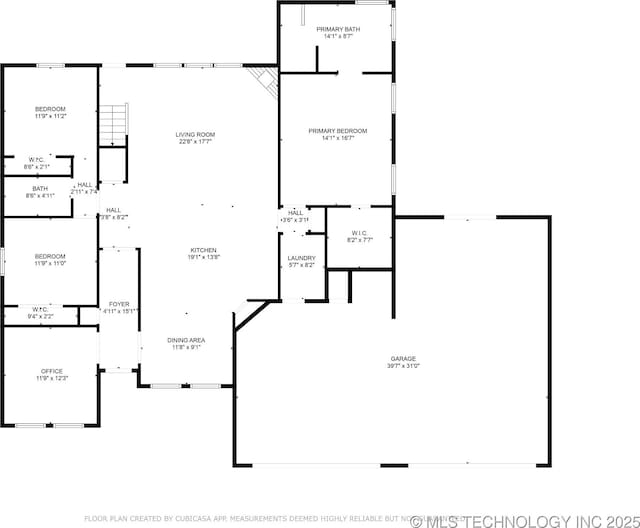 6199 E 144th St N, Collinsville, OK 74021 - view of room layout