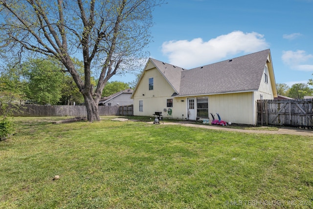 4208 W Urbana St S, Broken Arrow, OK 74012 - rear view of house with roof with shingles