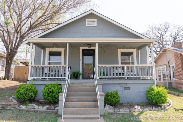 511 N Main St, Sand Springs, OK 74063 - view of front of home with covered porch