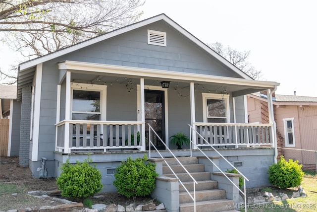 511 N Main St, Sand Springs, OK 74063 - view of front of property featuring covered porch
