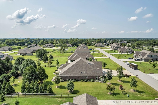 11439 N 162nd E Ave, Owasso, OK 74055 - aerial view of residential area