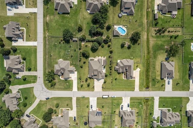 11439 N 162nd E Ave, Owasso, OK 74055 - aerial view of property and surrounding area featuring nearby suburban area