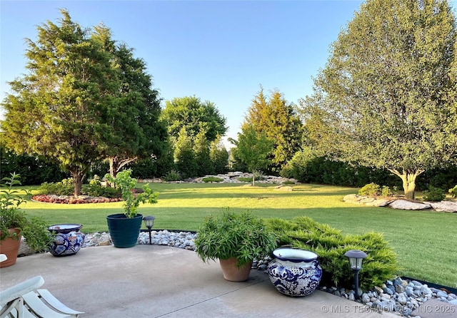 11439 N 162nd E Ave, Owasso, OK 74055 - view of patio with view of scattered trees