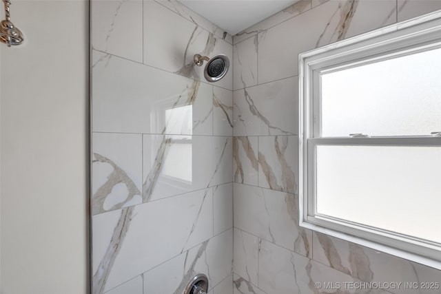 room details featuring walk in shower
