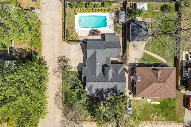 drone / aerial view