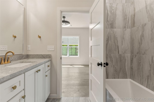 17822 E Patriot Dr, Owasso, OK 74055 - full bath with vanity and  shower combination