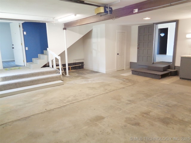 16893 E 116th St N, Owasso, OK 74055 - below grade area featuring stairway