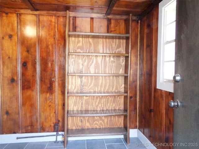 16893 E 116th St N, Owasso, OK 74055 - interior space featuring wood walls