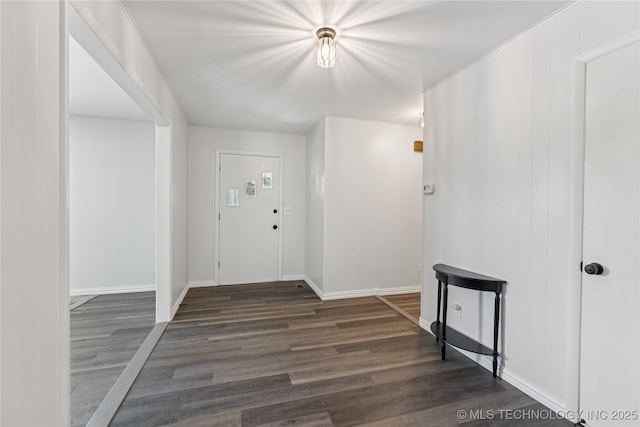 16893 E 116th St N, Owasso, OK 74055 - foyer with wood finished floors and baseboards