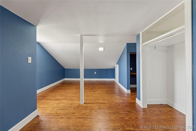16893 E 116th St N, Owasso, OK 74055 - additional living space with wood finished floors and lofted ceiling