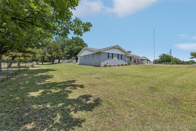 16893 E 116th St N, Owasso, OK 74055 - view of yard featuring a garage