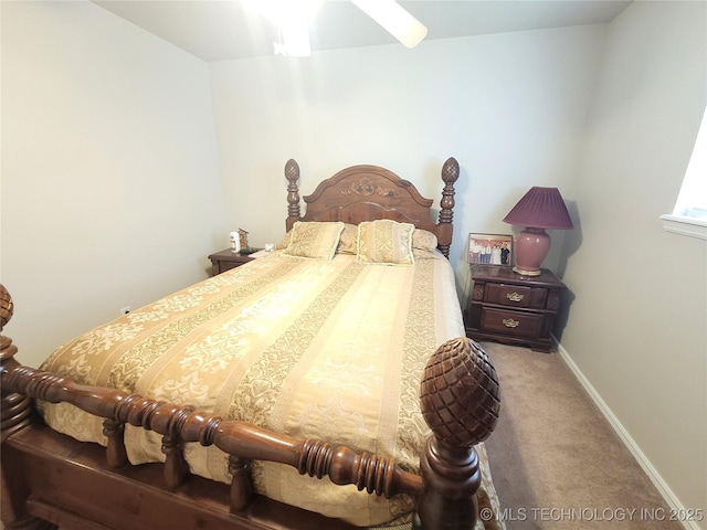 351 Hamilton Rd, Eufaula, OK 74432 - carpeted bedroom with baseboards