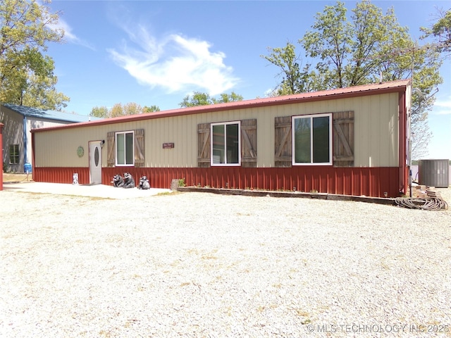 107349 S 4091st Rd, Checotah, OK 74426 - manufactured / mobile home with metal roof and central AC