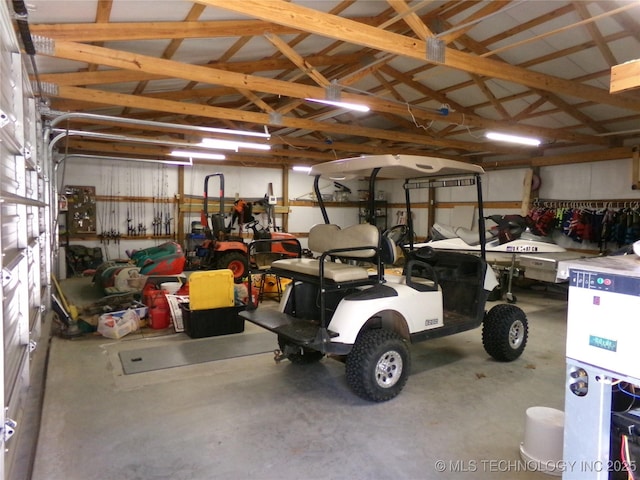 107349 S 4091st Rd, Checotah, OK 74426 - view of garage