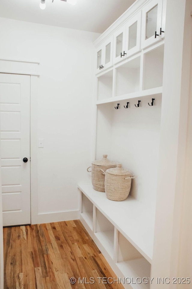 9520 N 144th Ave E, Owasso, OK 74055 - mudroom featuring light wood-style floors